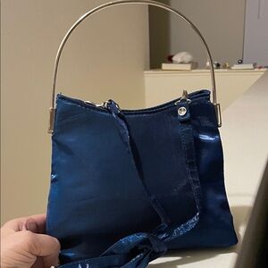 Elegant Blue Handbag